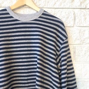 THE CUT OFF SWEATSHIRT VARSITY GREY Size 1